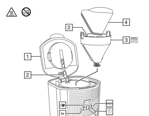 Russell Hobbs 25270-56 Geo Steel Coffee Maker 1