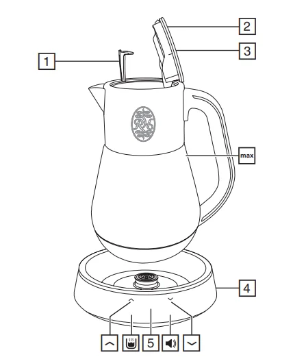 Russell Hobbs 27450-70 Calm Kettle User Manual Russell Hobbs 27450-70 Calm Kettle 1
