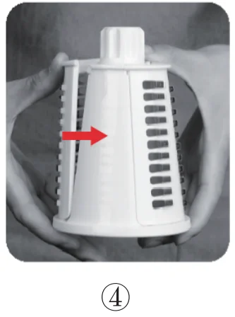 SUSTEAS LS-1070 Rotary Cheese Grater 10