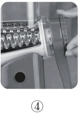 SUSTEAS LS-1070 Rotary Cheese Grater 5