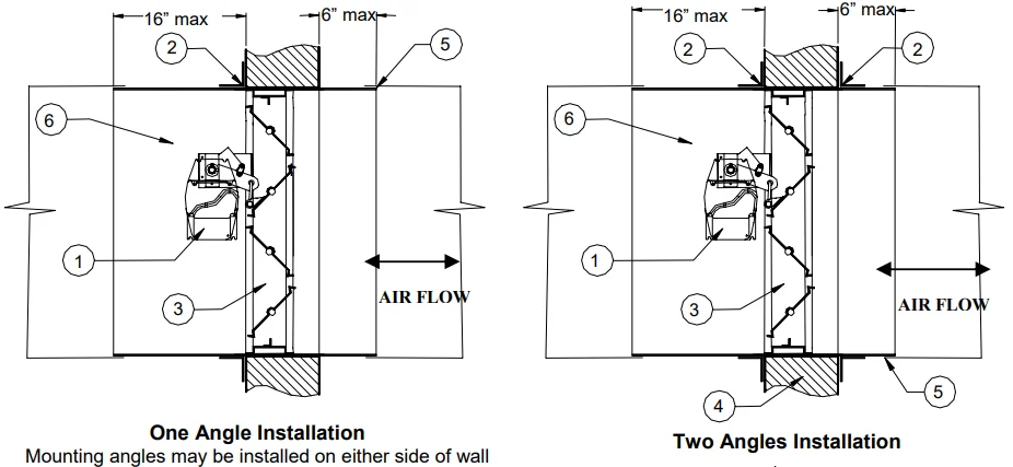 Safe-Air Dowco 771-772 Fire Control Dampers 1