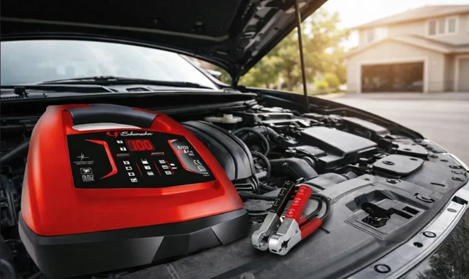 Schumacher SC190 6-12V Automatic Battery Charger-featured