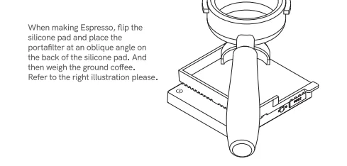 TIMEMORE TES012 Black Mirror Mini Coffee Weighing Platform 3