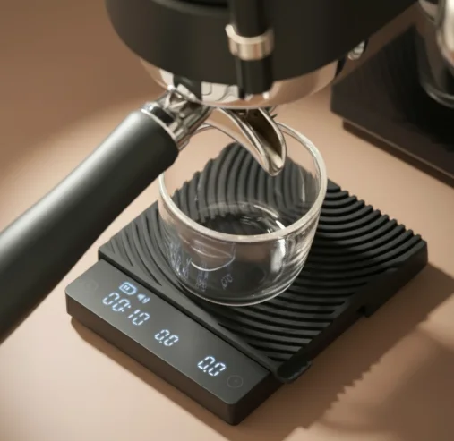TIMEMORE TES012 Black Mirror Mini Coffee Weighing Platform prod