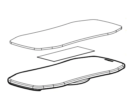 UPLIFT Desk Bamboo Motion-X Board- 7