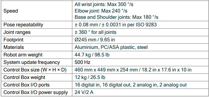 Universal Robots UR8 long-reach Collaborative Robot-2