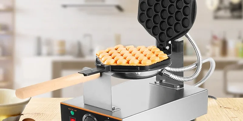 VEVOR SC-X30 Commercial Bubble Waffle Maker feat