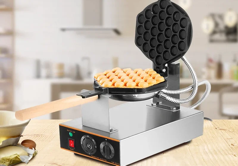VEVOR SC-X30 Commercial Bubble Waffle Maker feat