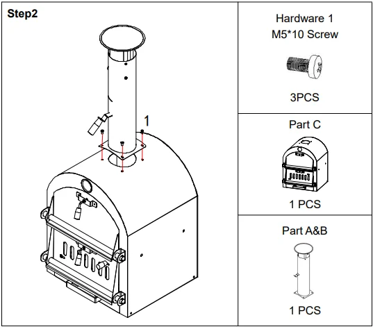 VEVOR SRWP001 Outdoor Pizza Oven User Manual VEVOR SRWP001 Outdoor Pizza Oven 11
