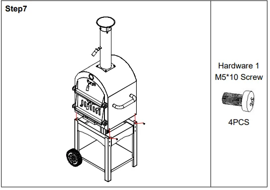 VEVOR SRWP001 Outdoor Pizza Oven User Manual VEVOR SRWP001 Outdoor Pizza Oven 19