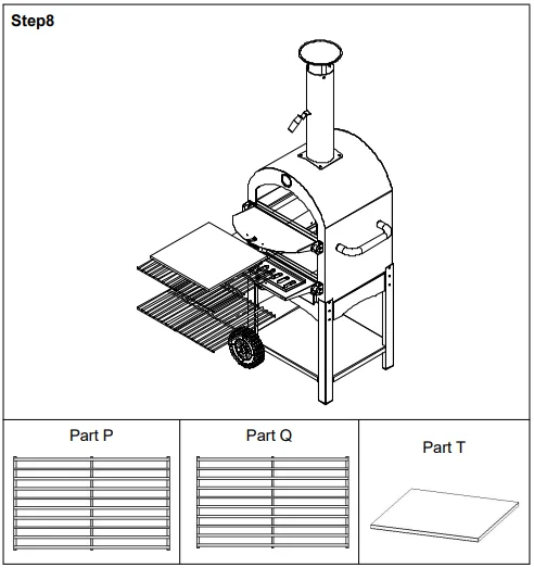 VEVOR SRWP001 Outdoor Pizza Oven User Manual VEVOR SRWP001 Outdoor Pizza Oven 20