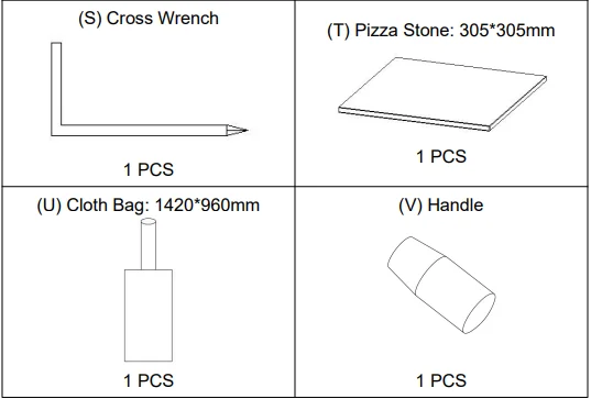 VEVOR SRWP001 Outdoor Pizza Oven User Manual VEVOR SRWP001 Outdoor Pizza Oven 8