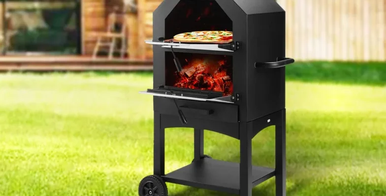VEVOR SRWP001 Outdoor Pizza Oven feat