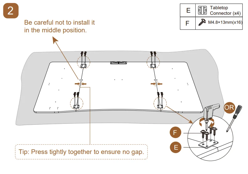 Veken 63 x 28 Inch Electric Standing Desk-19