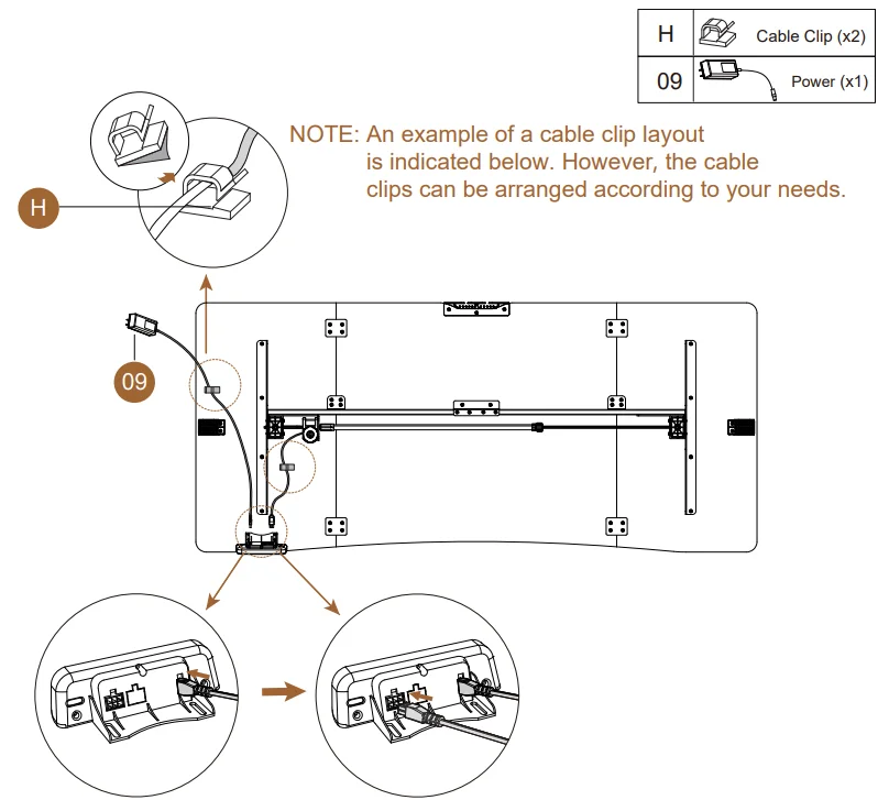 Veken 63 x 28 Inch Electric Standing Desk-23
