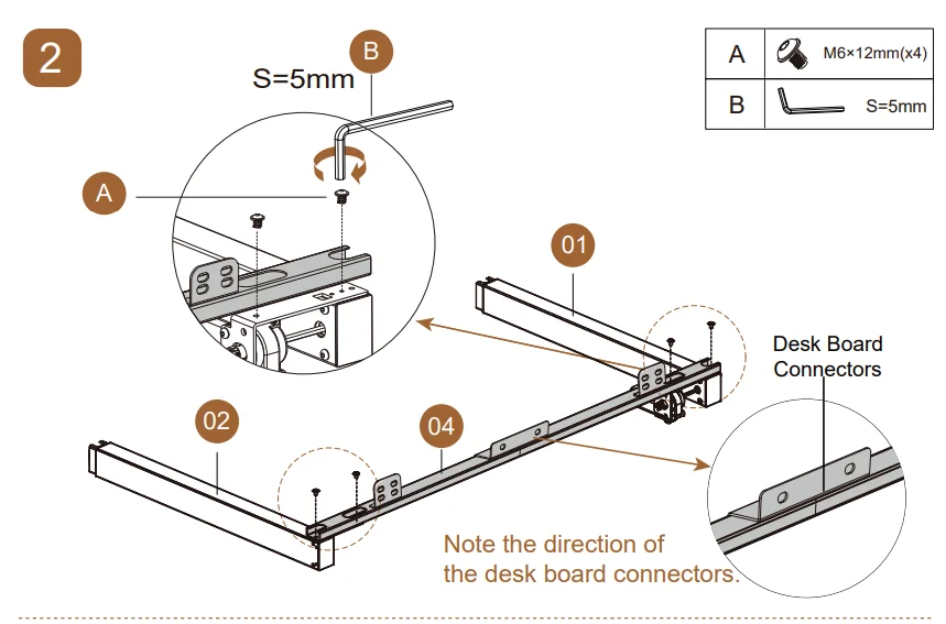 Veken 63 x 28 Inch Electric Standing Desk-5