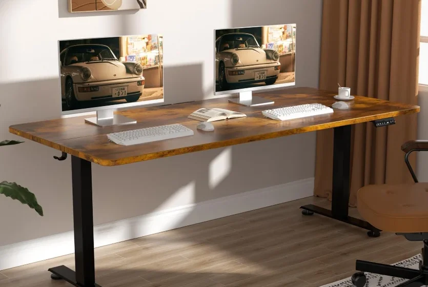 Veken 63 x 28 Inch Electric Standing Desk-fi