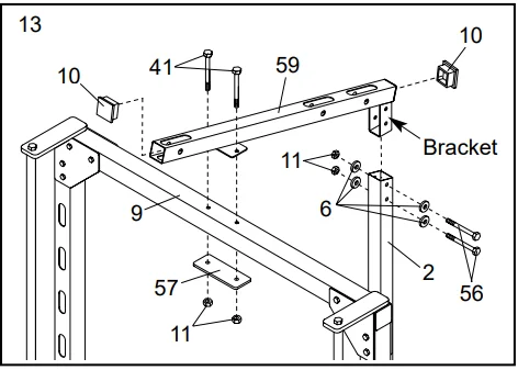 Weider Club 550 WEBE29301 Exercise Bench 14
