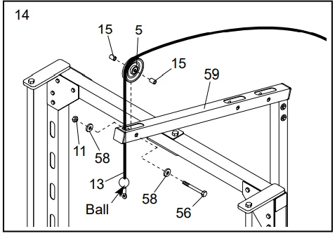 Weider Club 550 WEBE29301 Exercise Bench 15