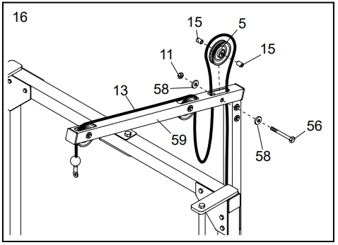 Weider Club 550 WEBE29301 Exercise Bench 17