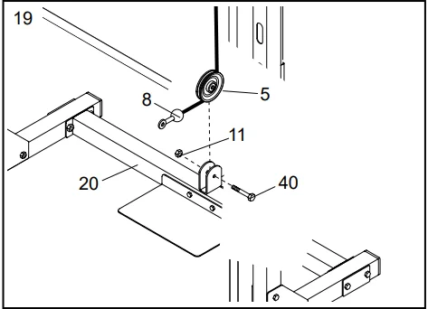 Weider Club 550 WEBE29301 Exercise Bench 20