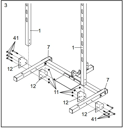 Weider Club 550 WEBE29301 Exercise Bench 4