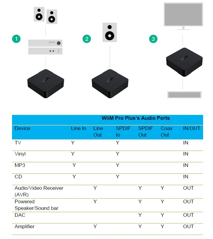 WiiM Pro Plus Hi-Res Music Streamer 11