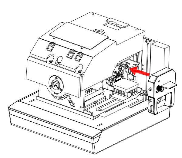 uPunch CR1000 Digital Time Clock and Date Stamp- 20