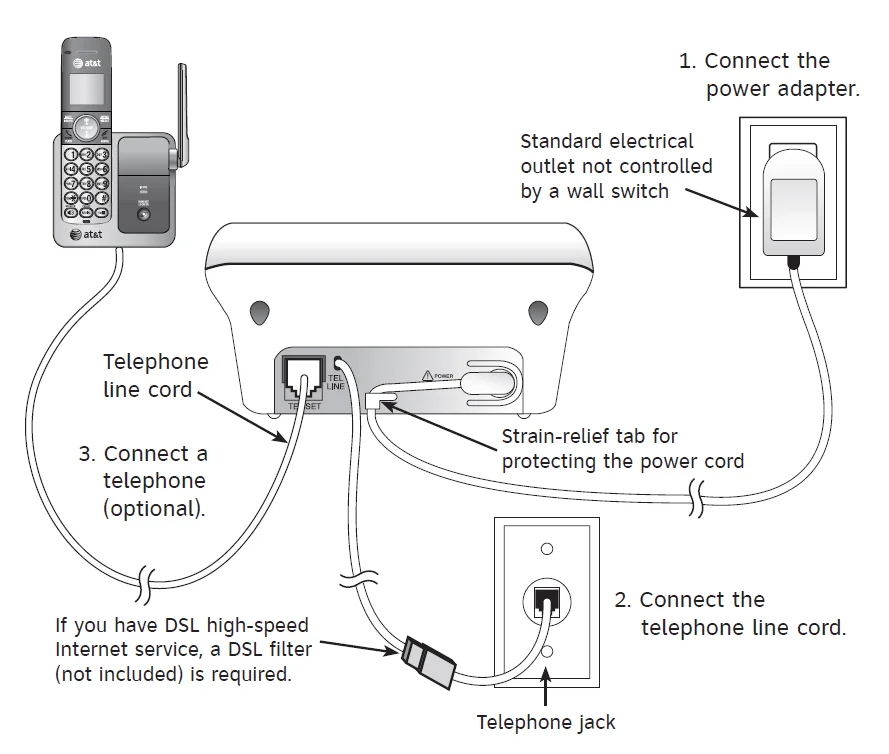 AT&T 1739 Digital Answering System 1