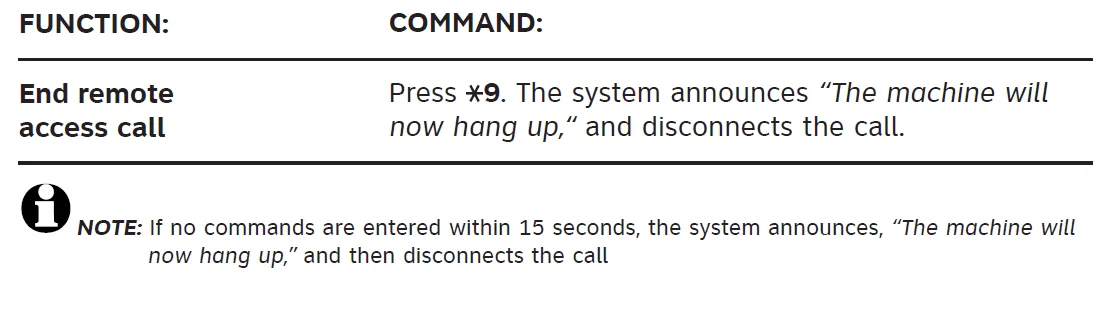 AT&T 1739 Digital Answering System 11