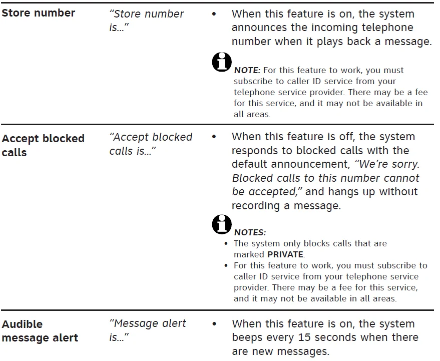 AT&T 1739 Digital Answering System 5