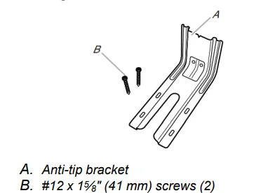 Amana ACR4503SFB Electric Range 4