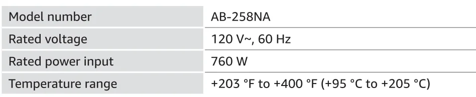 Amazon Basics AB-258NA Belgian Waffle Maker 8