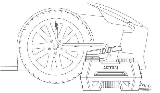 AstroAI CZK-3631 Portable Air Compressor 4