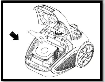 Atrix RBR2CV Rebel Red Bagged Canister Vacuum 14