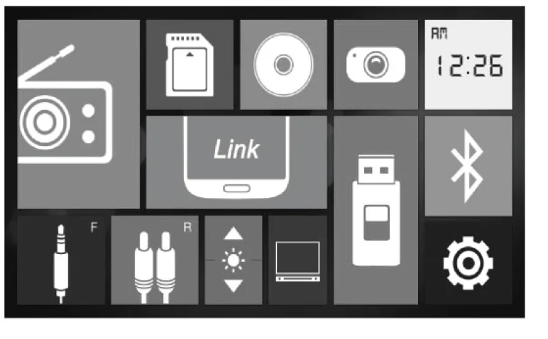 Axxera AV614BH DVD Multimedia Receiver 11