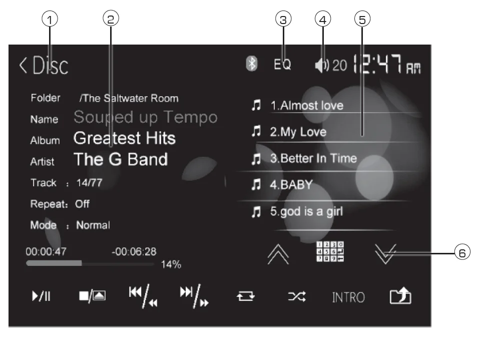 Axxera AV614BH DVD Multimedia Receiver 17