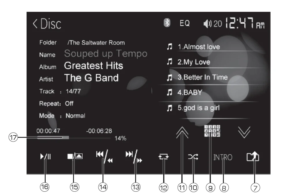 Axxera AV614BH DVD Multimedia Receiver 18