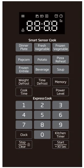 Beko MWOFS30100SS Built-in Microwave 5