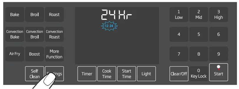 Beko WOS30200SS Stainless steel Wall Oven 9