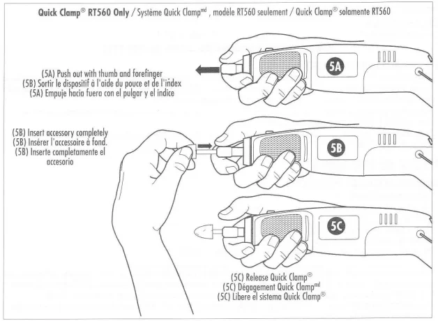 Black & Decker Wizard RT550 Rotary Tool 5