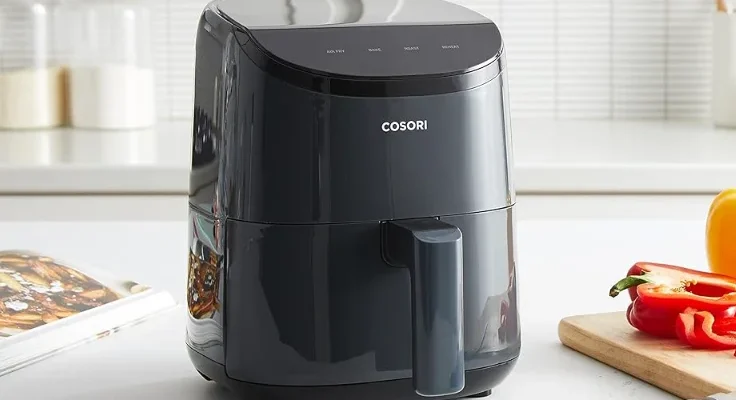 COSORI CAF-LI211 Lite 2.1-Quart Mini Air Fryer feat