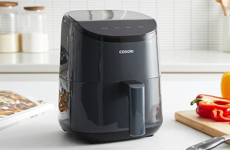 COSORI CAF-LI211 Lite 2.1-Quart Mini Air Fryer feat