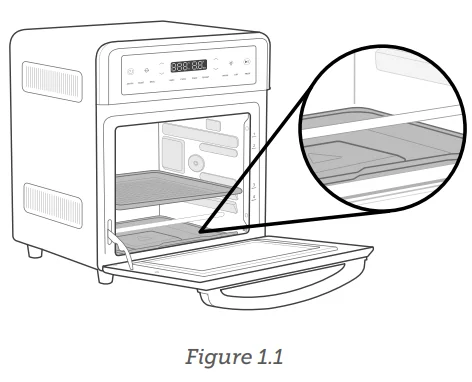 COSORI CAF-R121-SUS 13-Quart Air Fryer Oven 5