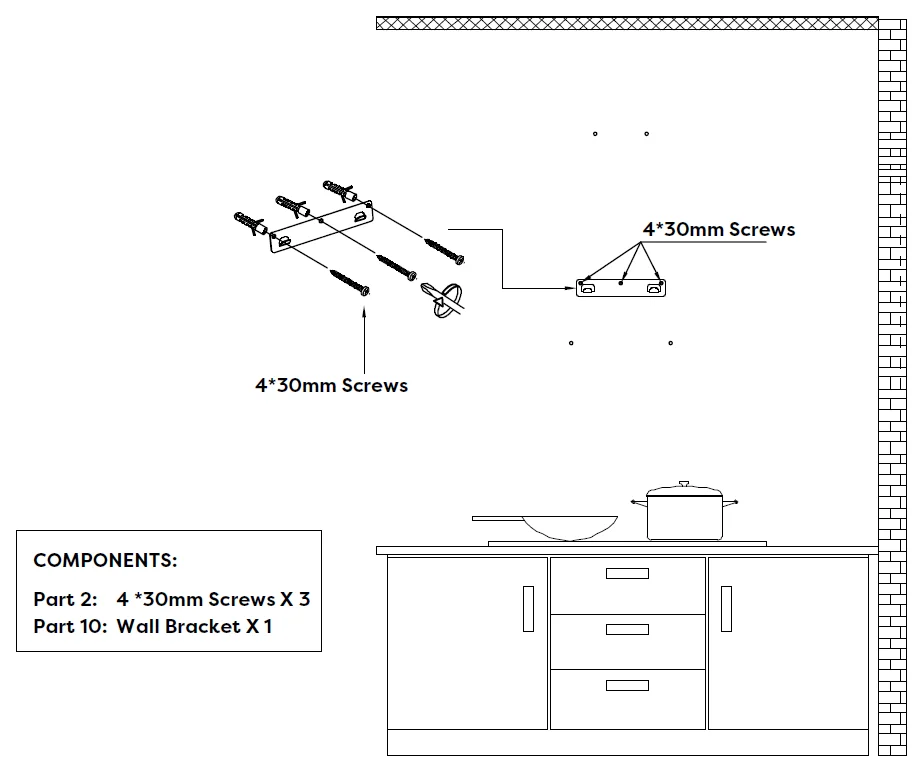 Ciarra 736F-736H Cooker Hood Manual Ciarra 736F-736H 13