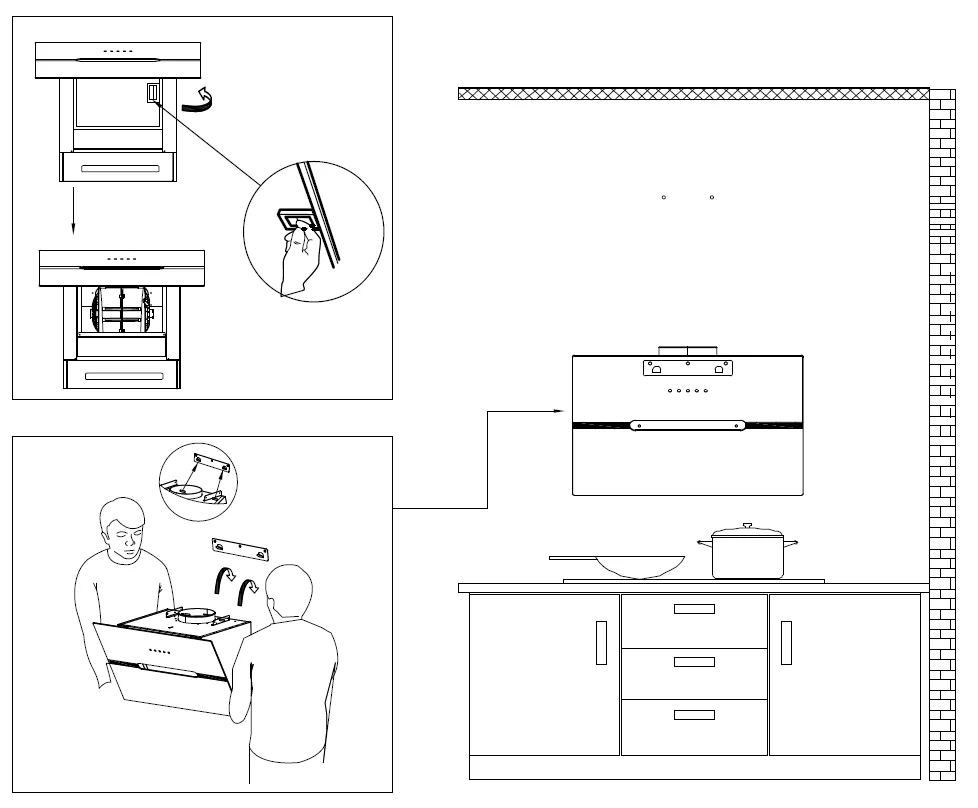 Ciarra 736F-736H Cooker Hood Manual Ciarra 736F-736H 14