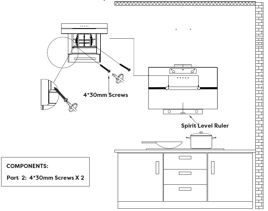 Ciarra 736F-736H Cooker Hood Manual Ciarra 736F-736H 15