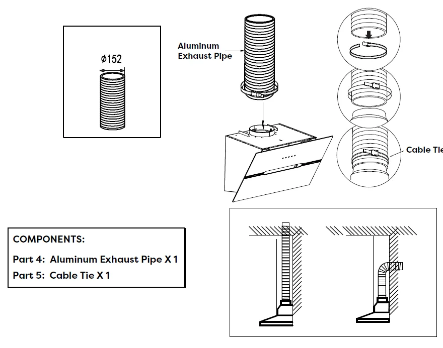 Ciarra 736F-736H Cooker Hood Manual Ciarra 736F-736H 17