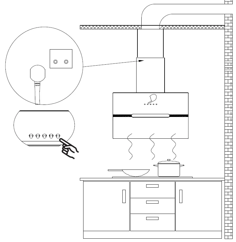 Ciarra 736F-736H Cooker Hood Manual Ciarra 736F-736H 24