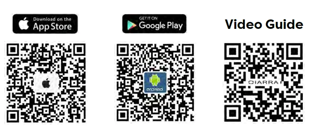 Ciarra 736F-736H Cooker Hood Manual Ciarra 736F-736H 28